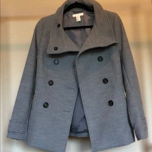 Grey Pea Coat